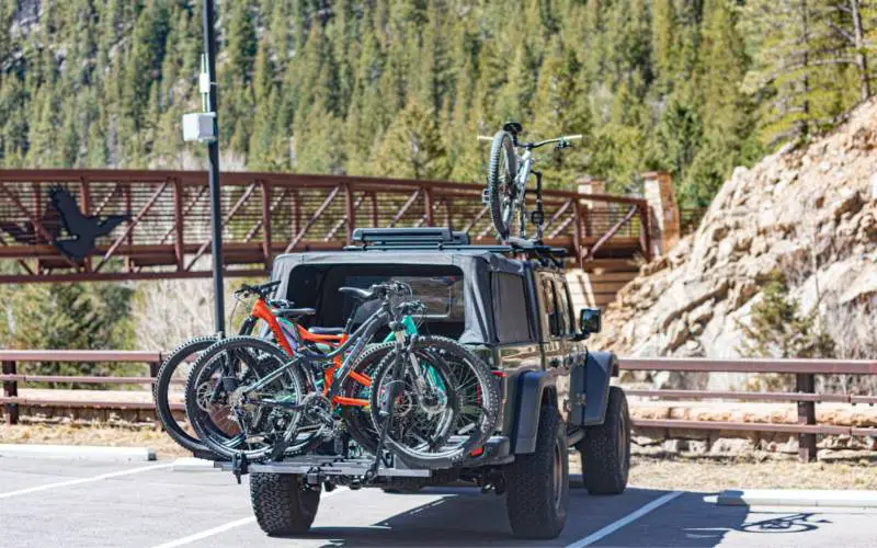 How to make bike rack in your jeep or suv