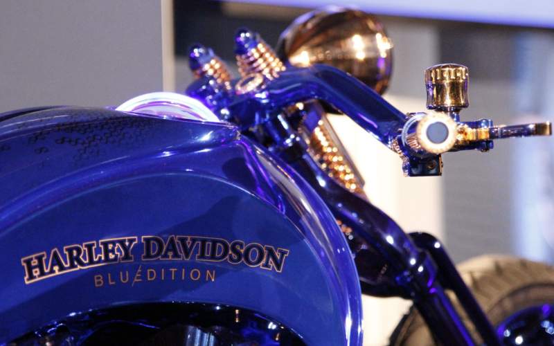 Harley-Davidson Blue Edition Engineering Marvel