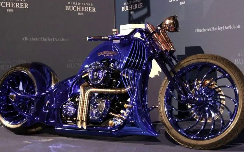 Harley-Davidson Blue Edition Motorcycle