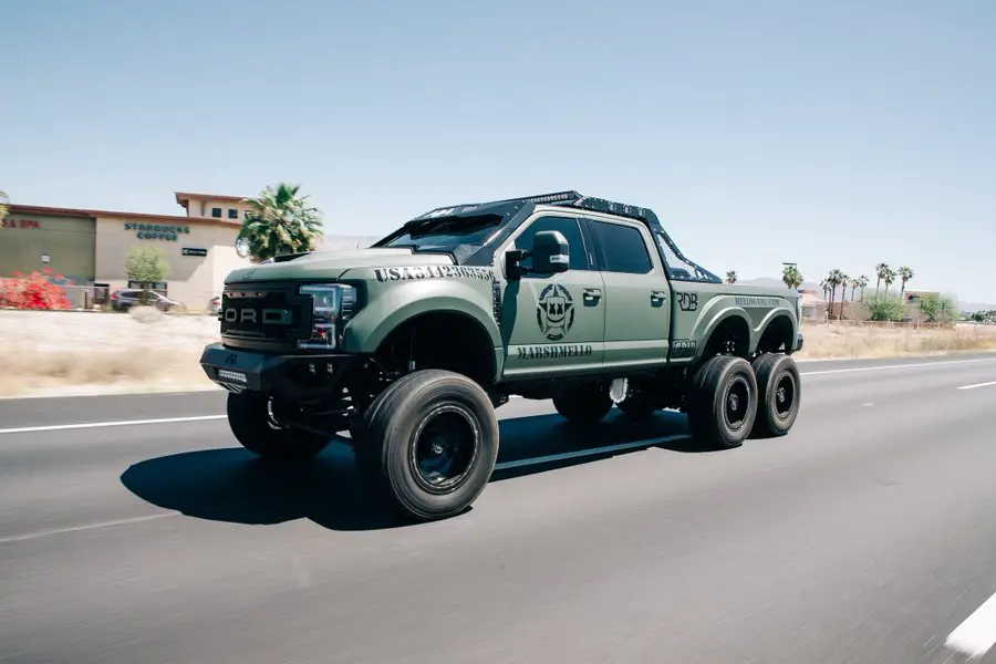 Hennessey VelociRaptor 6x6 monstorous power