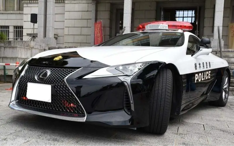 Lexus RC F - Japan Police