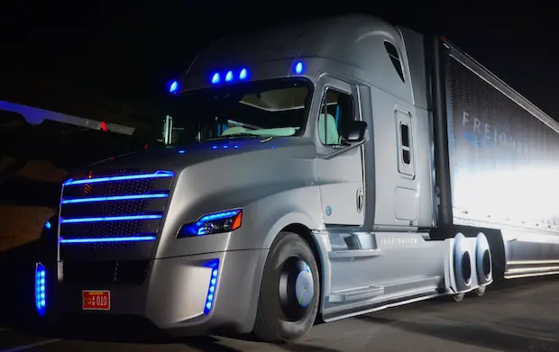 Long haul trucks aerodynamic design