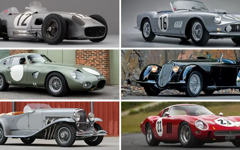 The Most Expensive Vintage Cars Ever Auctioned