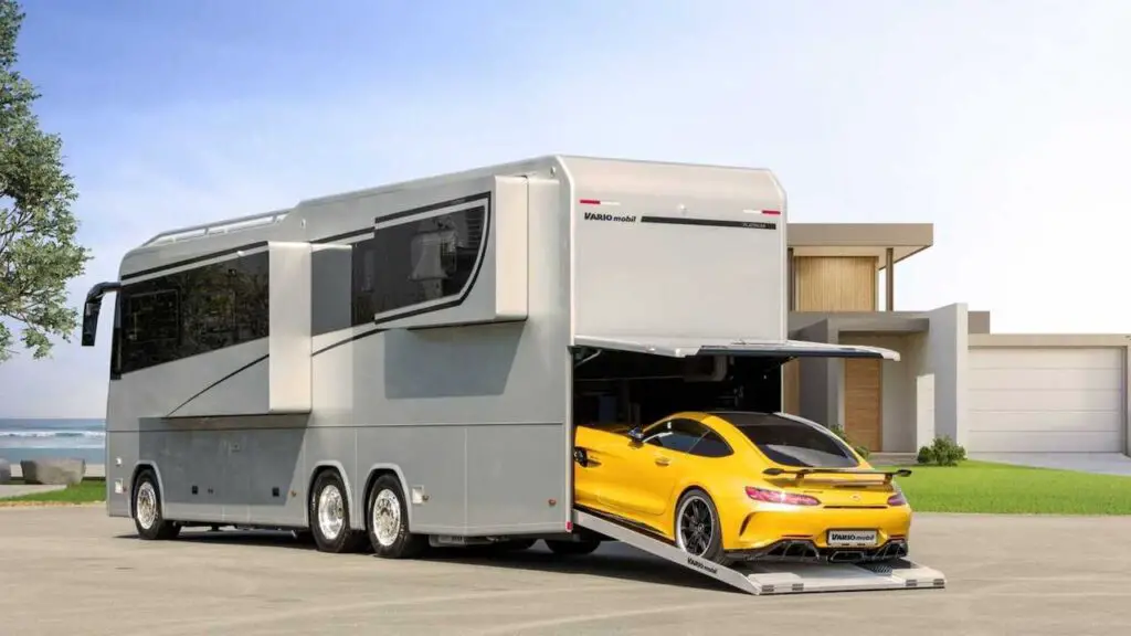 dembell motorhome with garage