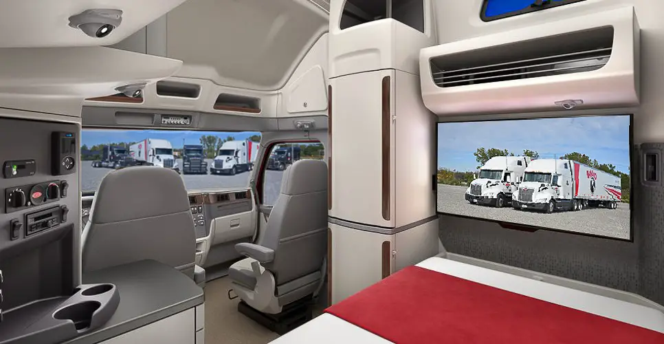 long haul truck sleeper cabs