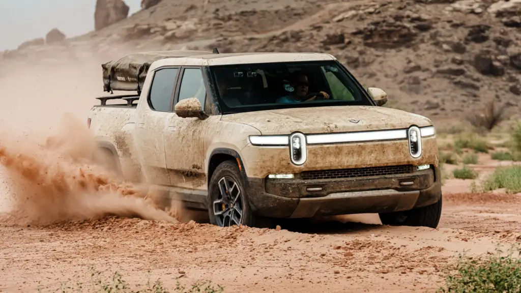 rivian r1t top speed