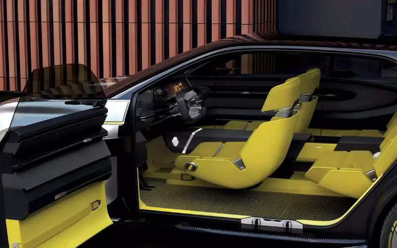 Interior of the Renault Morphoz