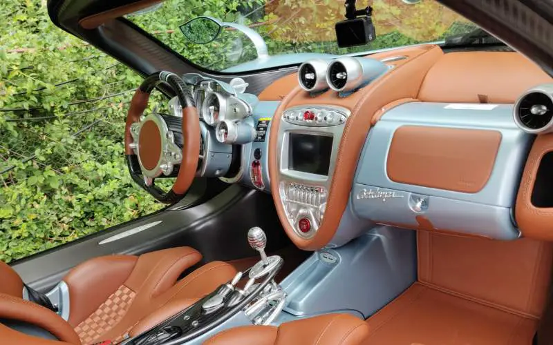 Jet Plane Cockpit Like Interior of Pagani Codalunga