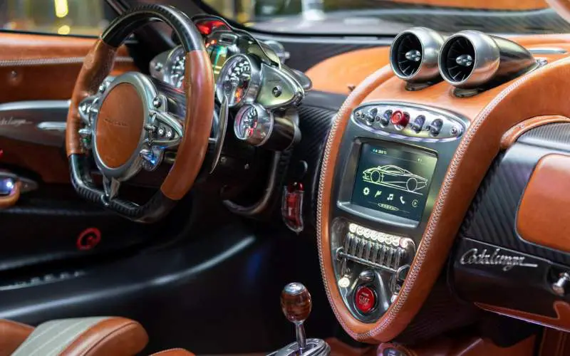 Pagani Codalunga Interior