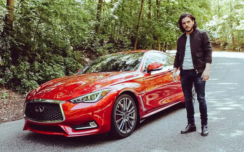 Kit Harington as Infiniti's Brand Ambassador