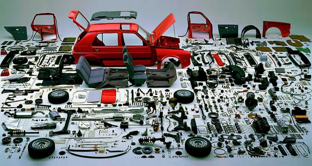 About How Many Parts Are In The Average Car