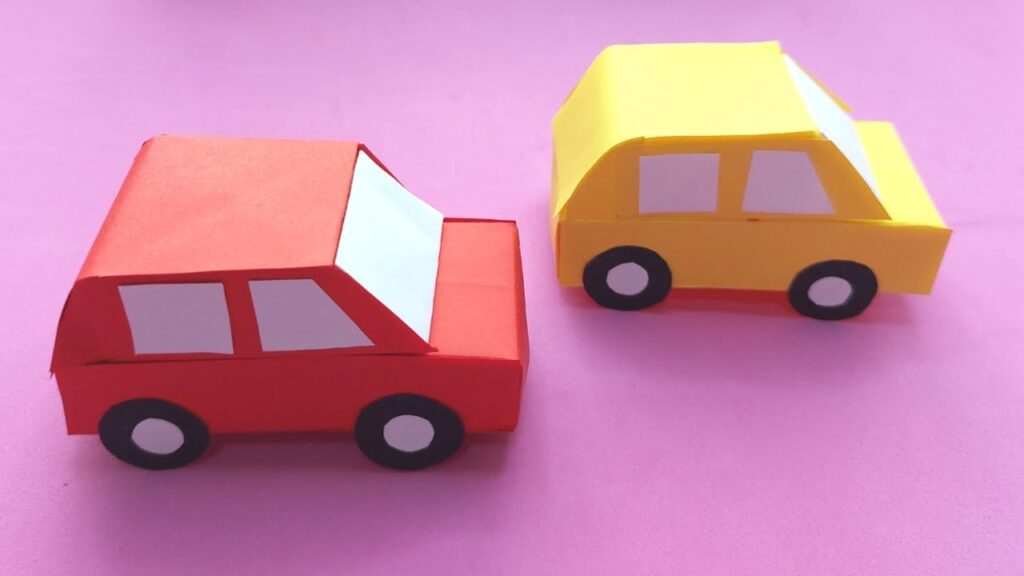 how to make a paper car