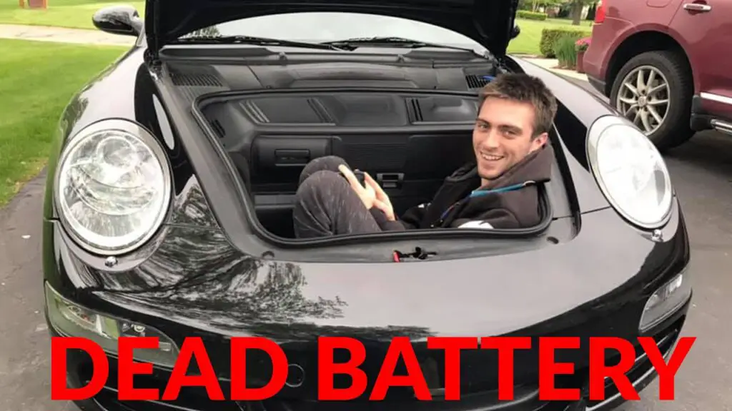 how to open hood of car with dead battery