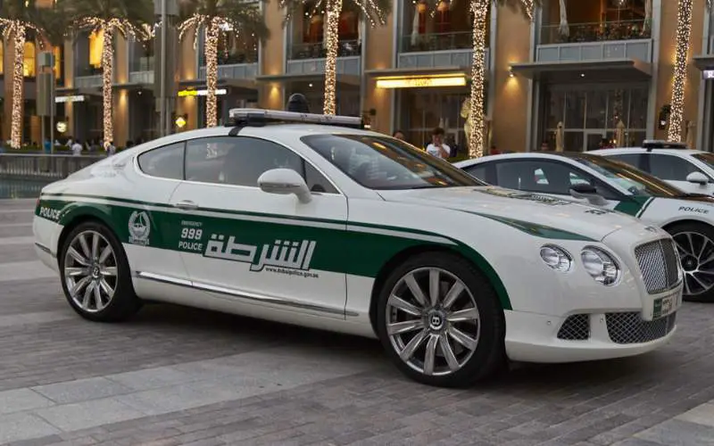 Bentley Continental GT - United Arab Emirates Police