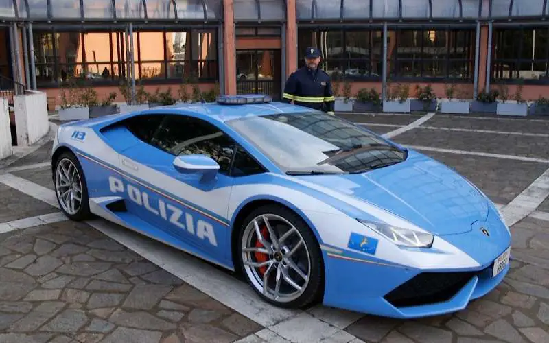 Lamborghini ventador - Italian State Police