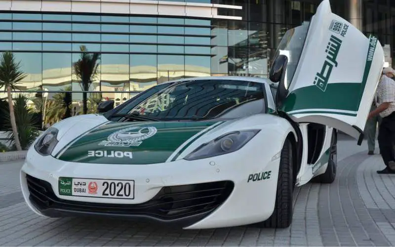 McLaren 12C - Abu Dhabi Police